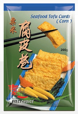泰一 粟米腐皮卷 200gFirst Choice Sweetcorn Beancurd Roll 200g