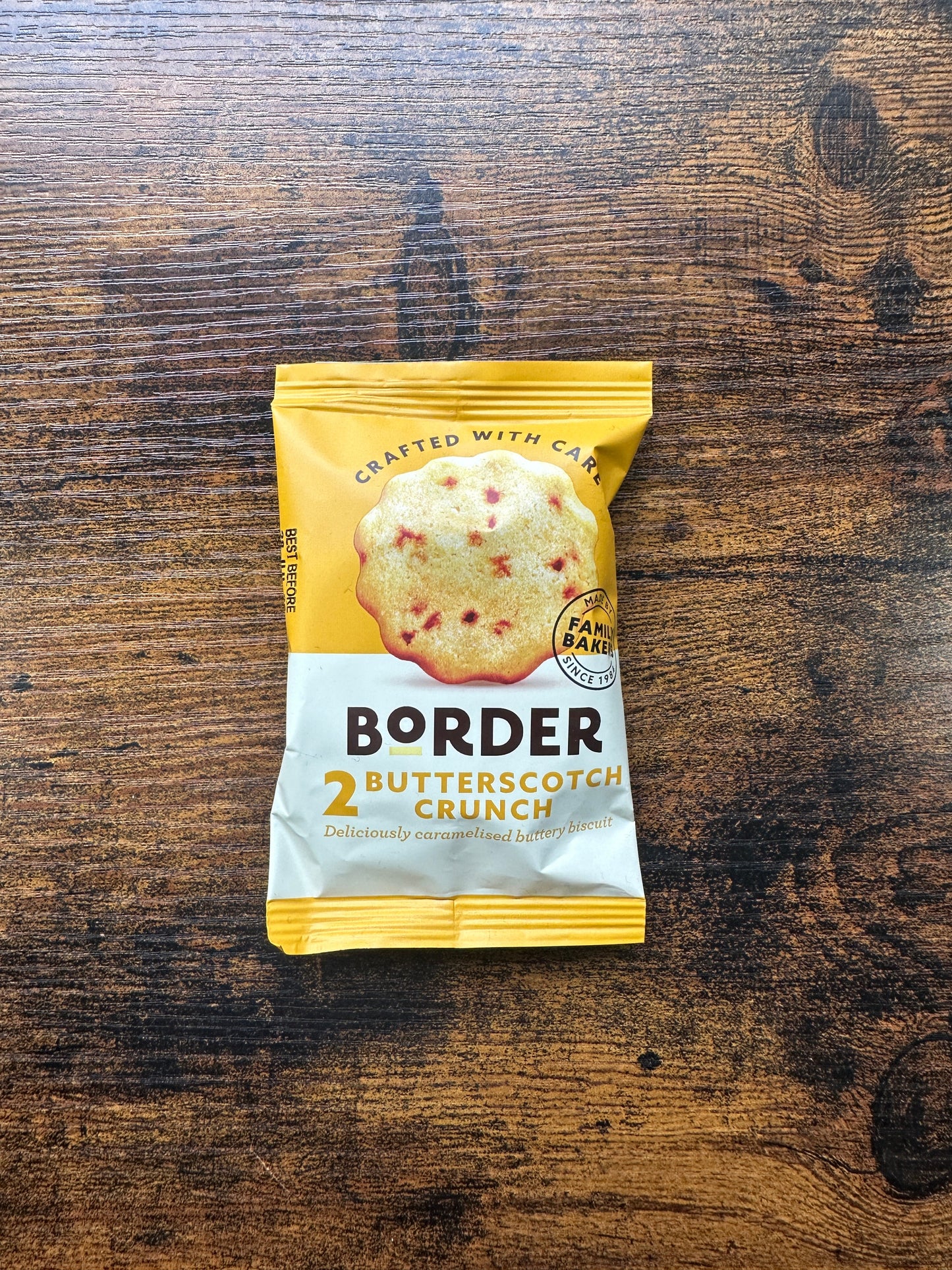 Border迷你装饼干(奶油糖脆片) Border Mini-Pack Biscuit (Butterscotch Crunch)
