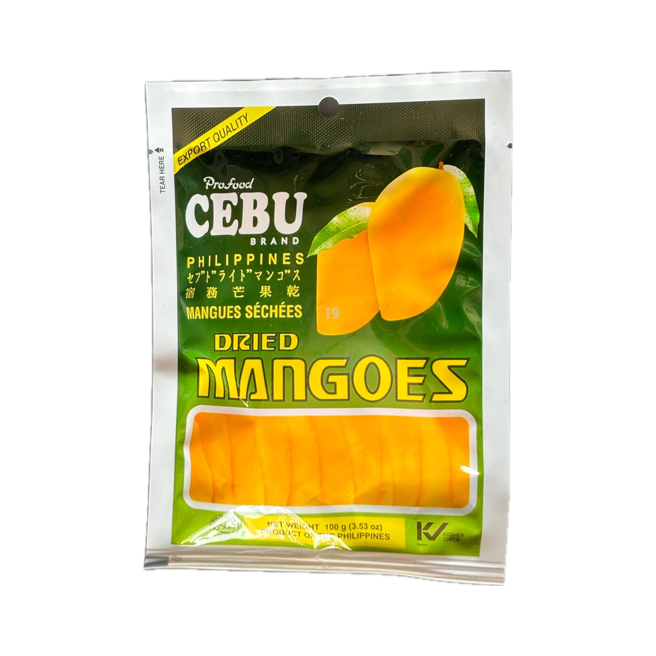 Cebu Dried Mango 100g