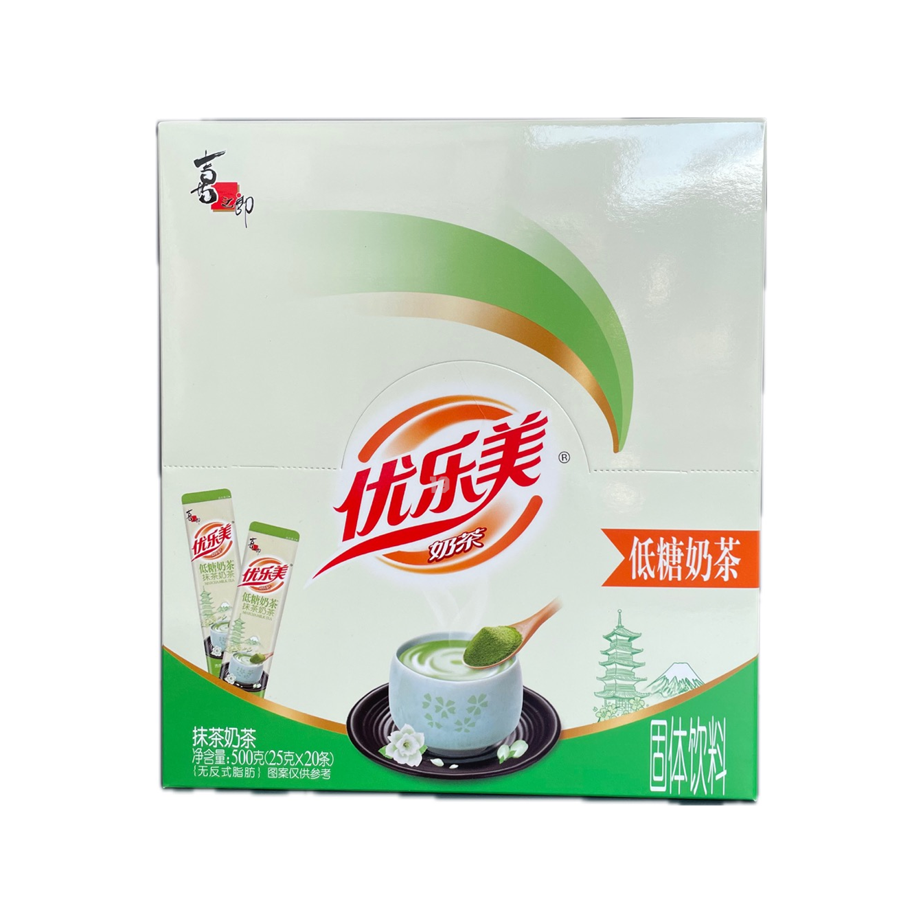 YULIMEI Milk Tea-Matcha 25g ST Instant Milk Tea-Macha