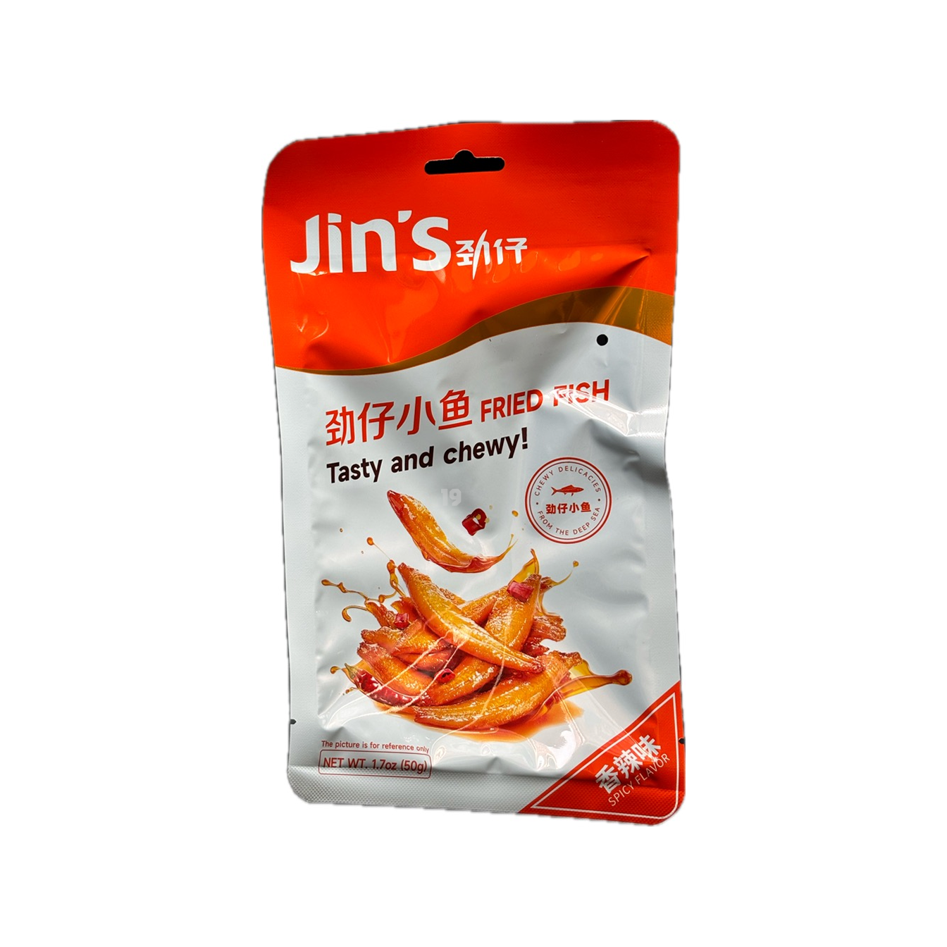 JZ Ocean Little Fish -Spicy 50g