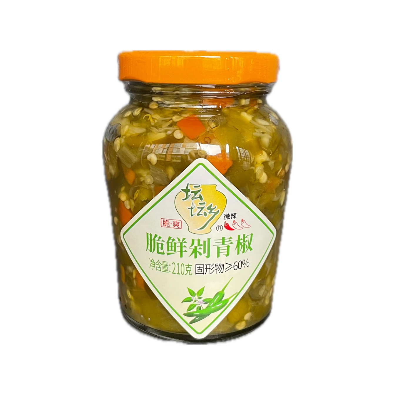 TTX Chopped Green Chilli 210g