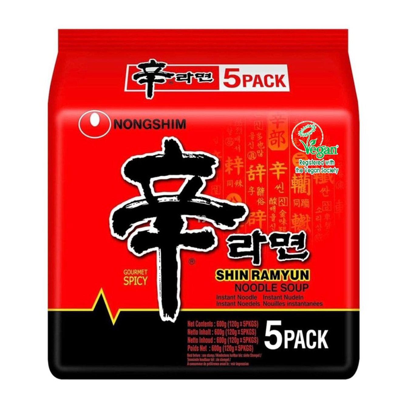 农心 辛拉面 Nongshim Shin Ramyun 농심 신라면