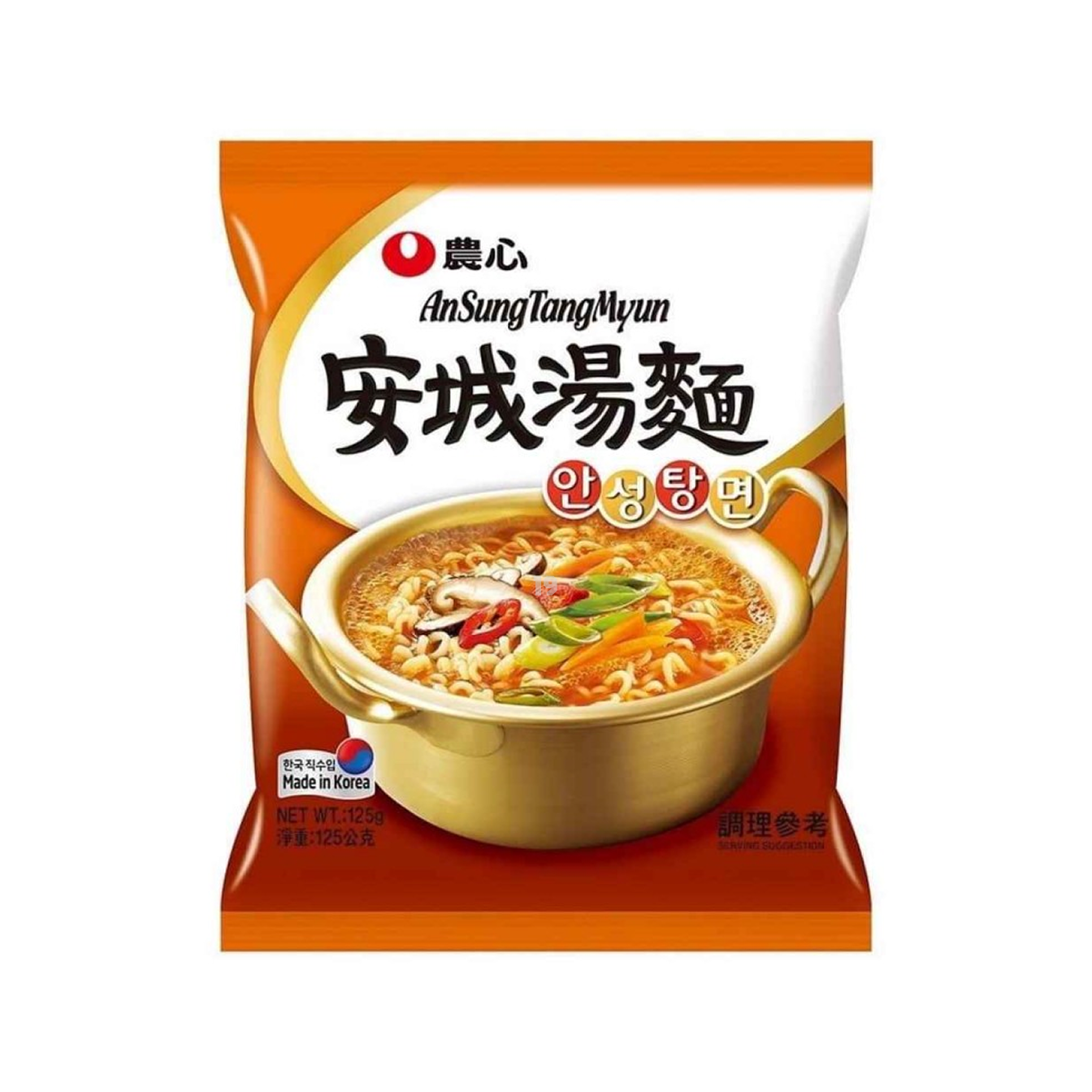 农心 安城汤面125G