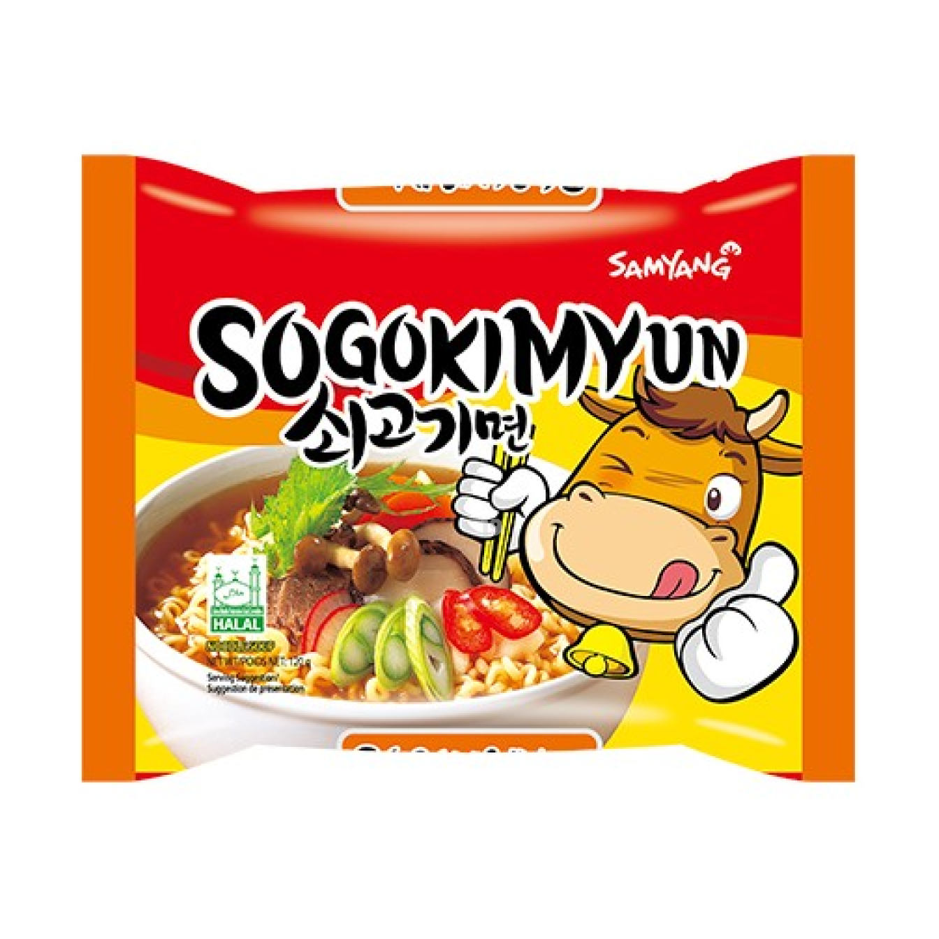 三养 拉面(牛肉味)120G( Samyang)