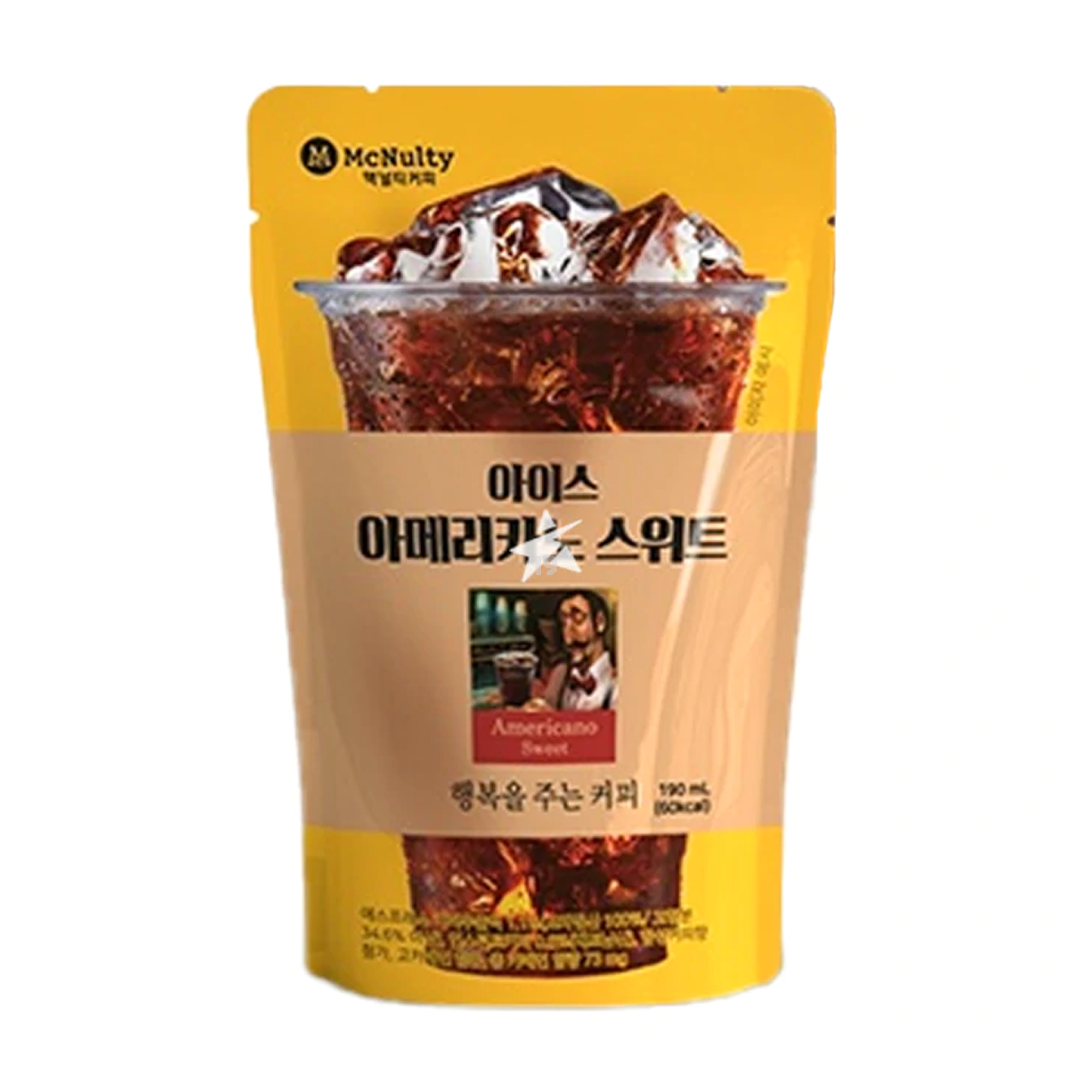 Mcnulty 美式冰咖(甜味)190ML