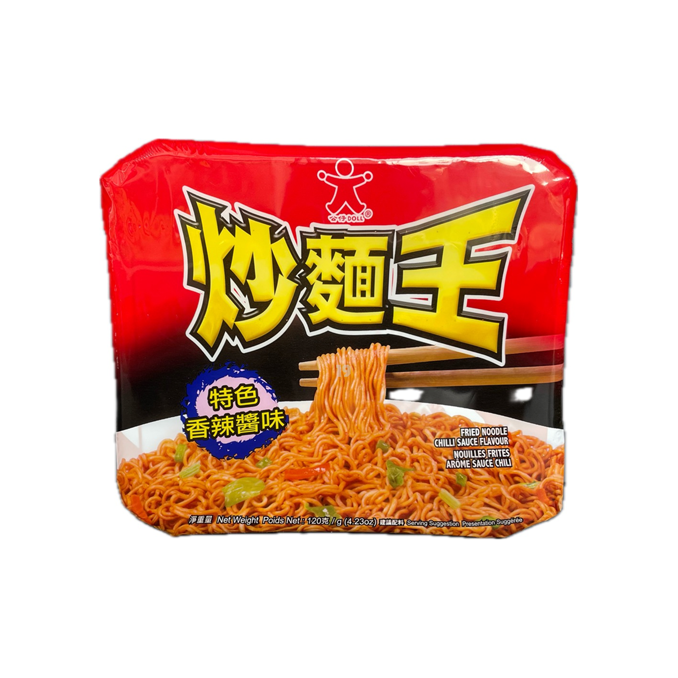 Noodles Fried Noodles King-Spicy Sauce 120g