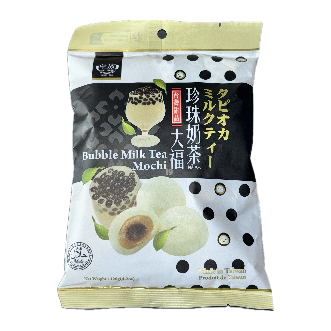 皇族大福-珍珠奶茶120g