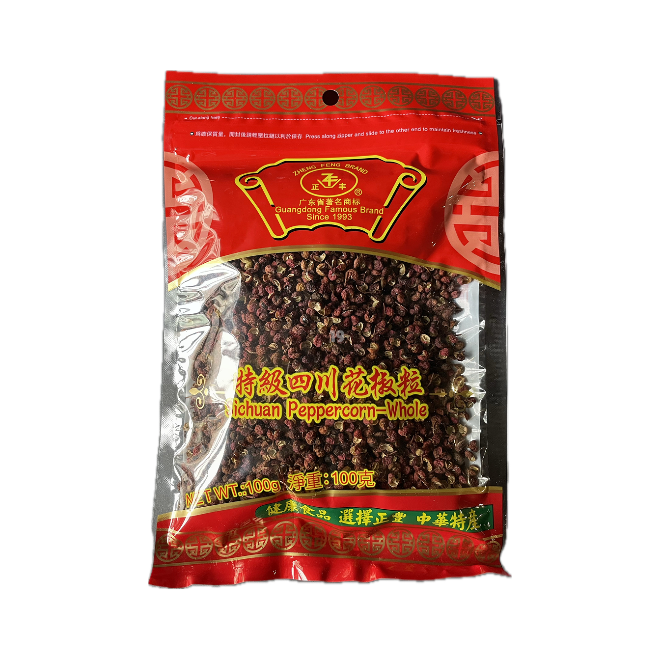 正丰四川花椒颗粒100g