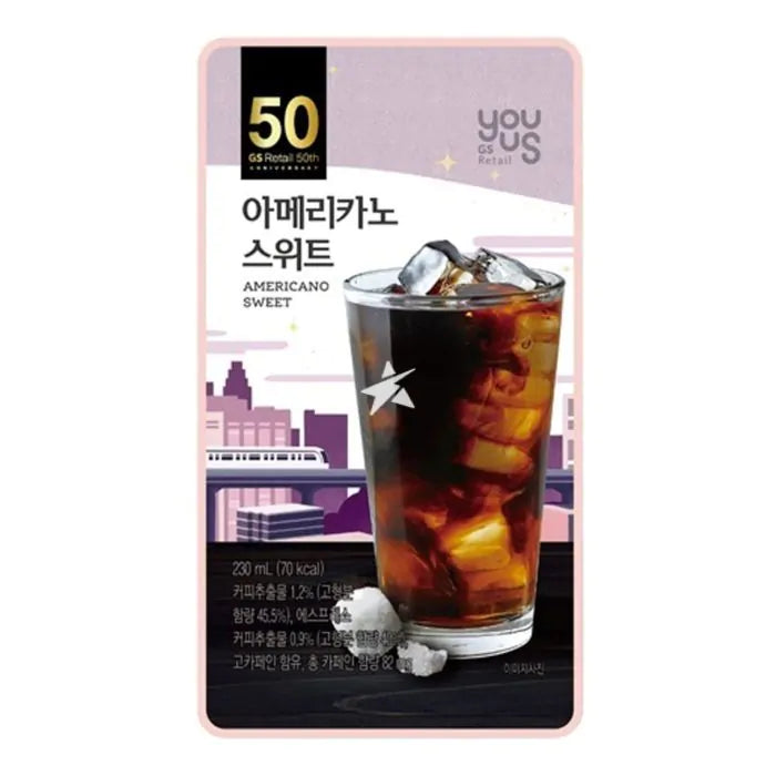 GS Retail Youus 美式咖啡(甜)230ML