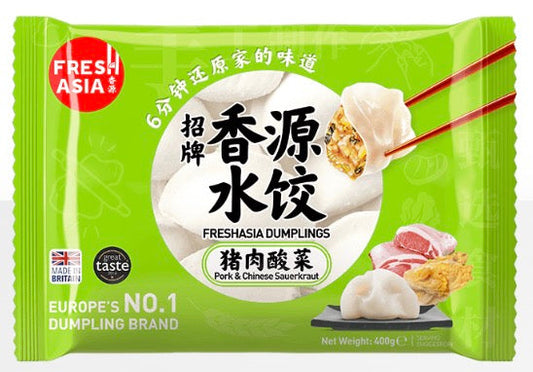 香源猪肉酸菜水饺FRESHASIA Pork & Chinese Sauerkraut Dumplings