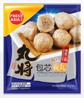 丸将包芯贡丸WJ Pork Balls with Chicken Filling