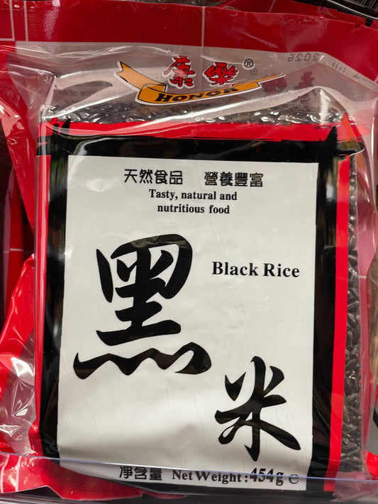 康乐黑米454gHR Black Rice 454g