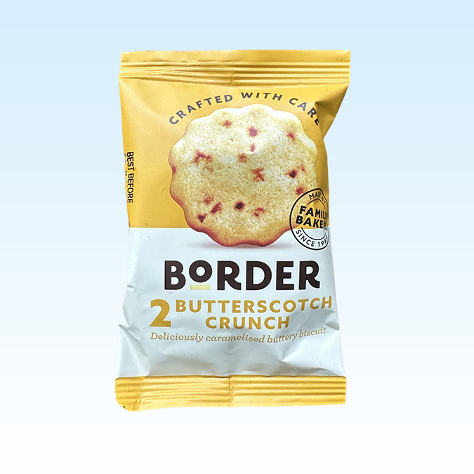 Border迷你装饼干（奶油糖脆片） Border Mini-Pack Biscuit (Butterscotch Crunch)