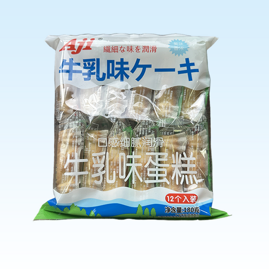 Aji牛乳味蛋糕180g Aji Milk Flavoured Cake