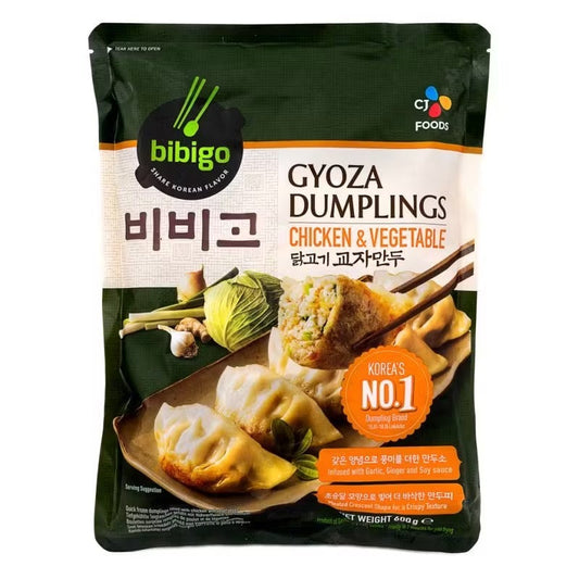 必品阁鸡肉蔬菜煎饺 600gBibigo GYOZA Chicken & Vegetable 600g