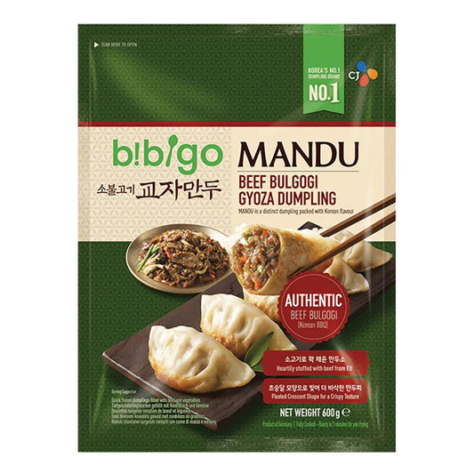 必品阁韩式烤牛肉煎饺 600gBibigo GYOZA Beef Bulgogi 600g
