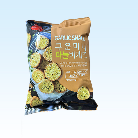 韩国蒜蓉面包片小零食Samlip Garlic Snack