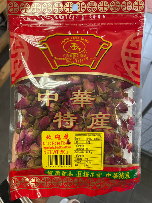 正丰玫瑰花50gZF Dried Rose Flower 50g