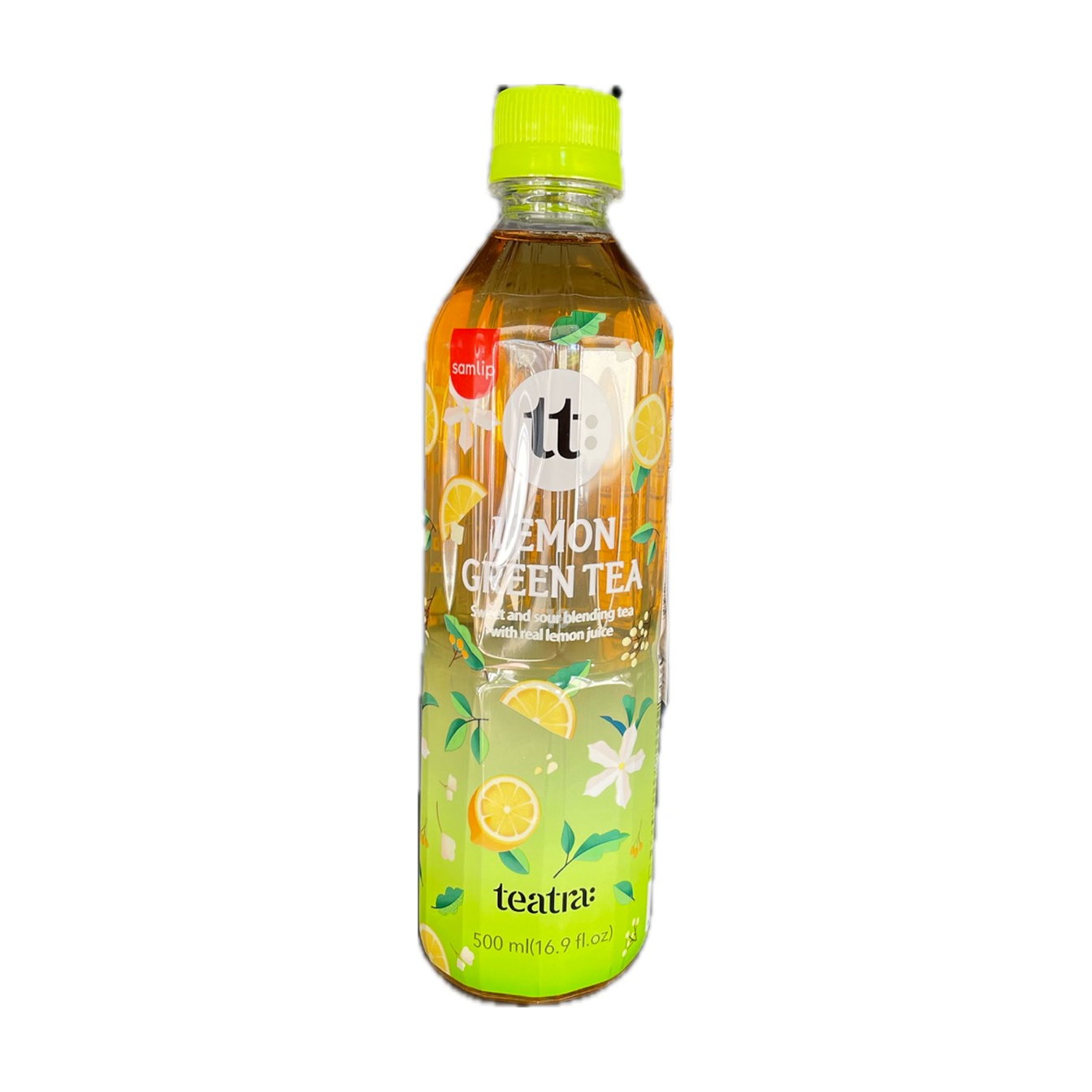 Samlip韩国柠檬绿茶 500ml Samlip Teatra Remon&Green Tea 500ml(삼립 티트라 레몬그린티 500ml)