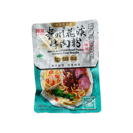 阿宽贵州花溪牛肉粉270gAK Huaxi Rice Noodle-Beef Flavour