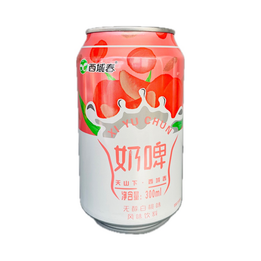 新疆西域春奶啤(白桃味)  300ml