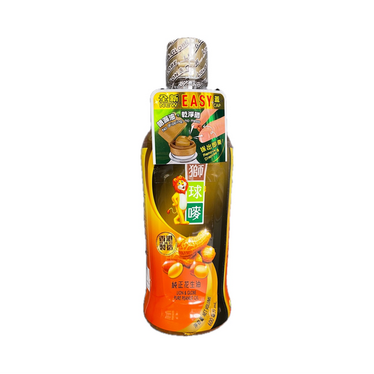 獅球嘜花生油 600ml