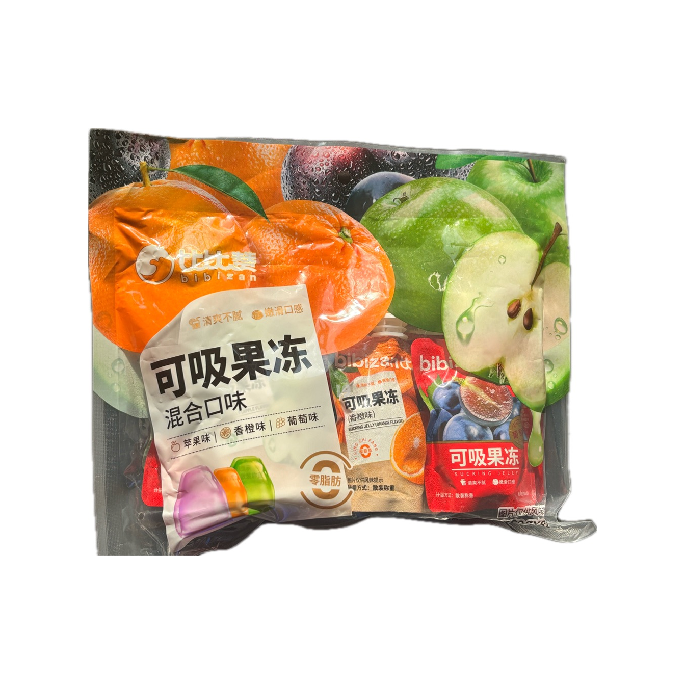比比赞可吸果冻-混合味
