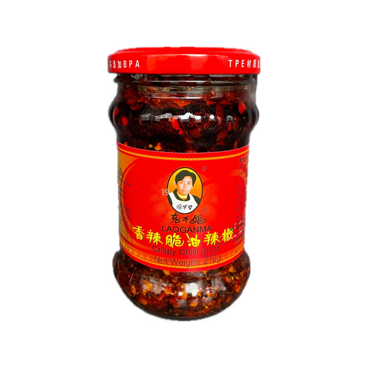 Lao Gan Ma Spicy Crispy Chilli Oil 210gLGM Crispy Chilli Oil