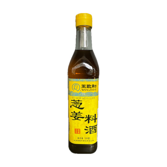 王致和薑蔥料酒500mlWZH Cooking Wine with Shallot & Ginger 500ml