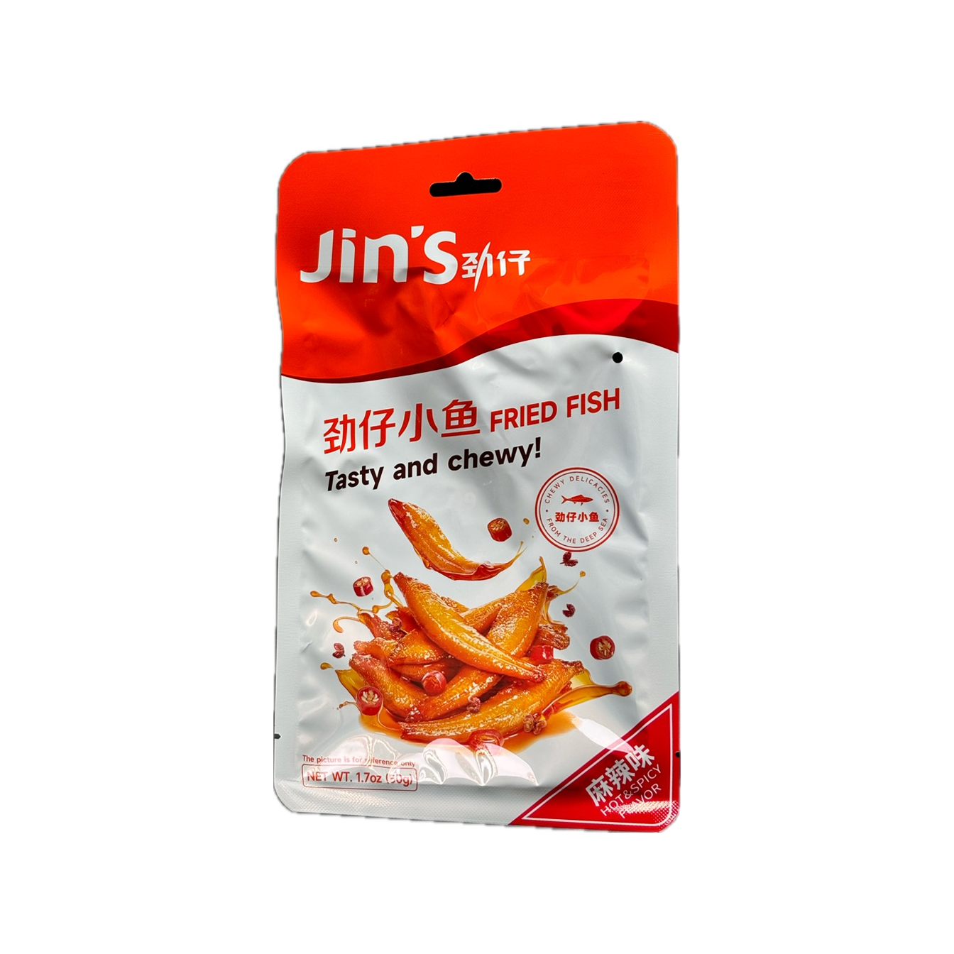 JZ Ocean Little Fish -Hot Spicy 50g