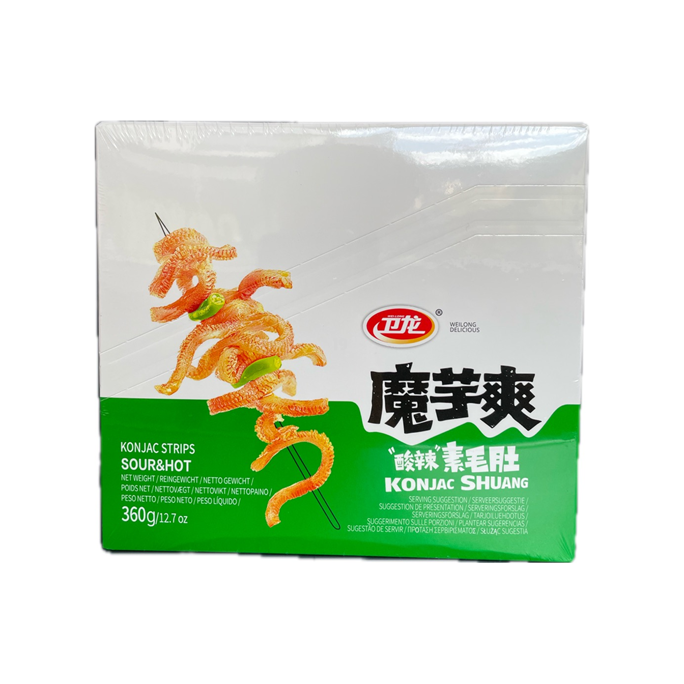 WL Konjac Strips-Sichuan Flavour