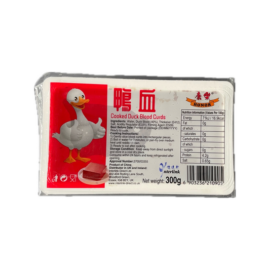 Cooked Duck Blood Curds 300gHR