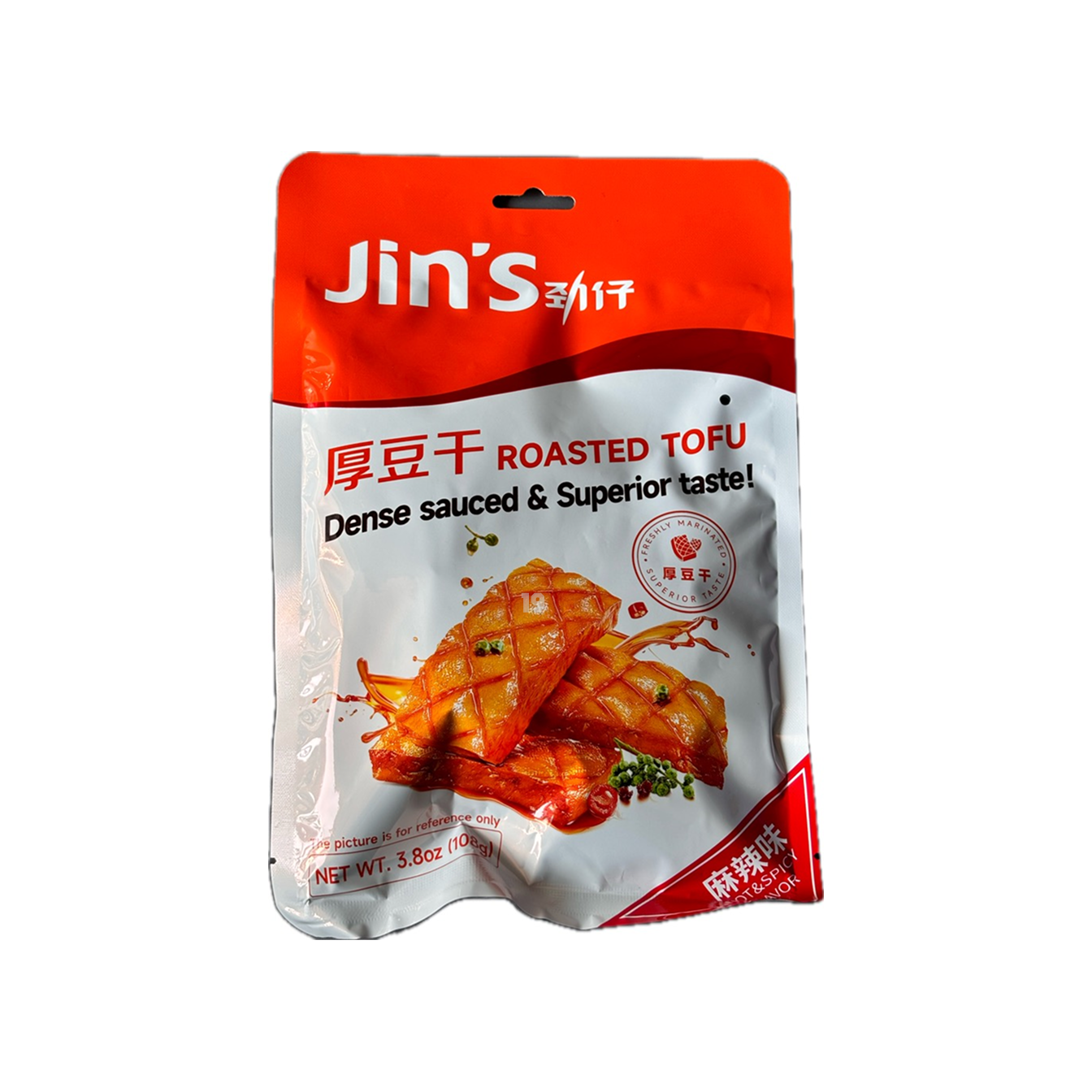 JZ Roasted Tofu-Hot &amp; Spicy 108g