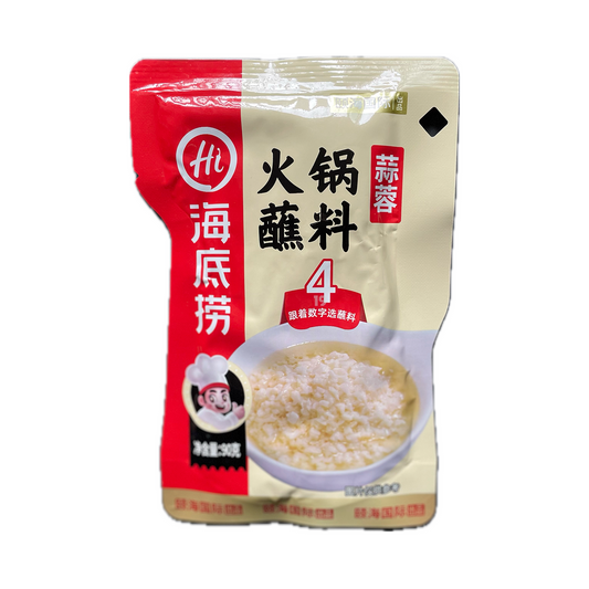 海底捞火锅蘸料 - 蒜蓉味（袋装）90g