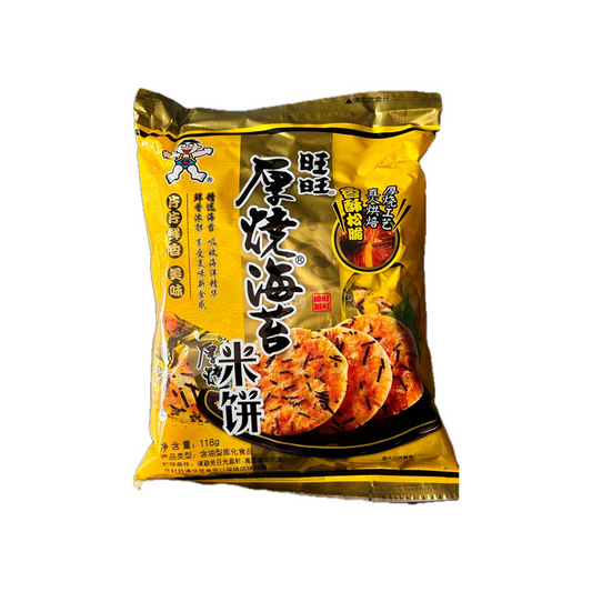 Want Want - Thick Roasted Seaweed 118g Original Flavor