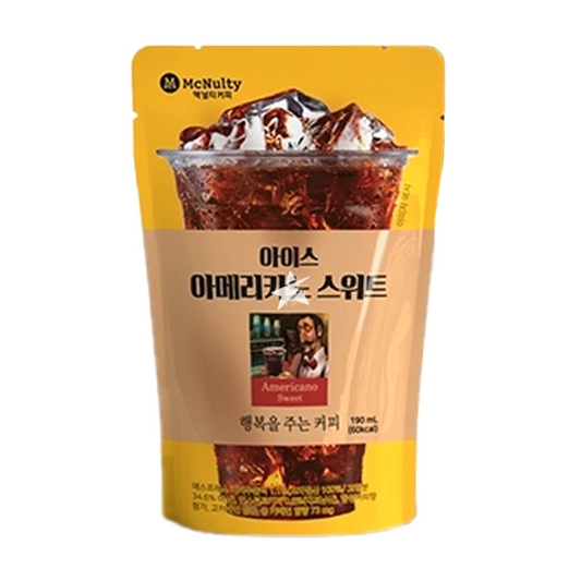 Mcnulty 美式冰咖（甜味）190ML