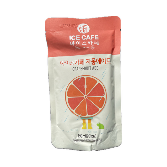 Wooshin 冰咖 西柚汽水（袋装）190ml