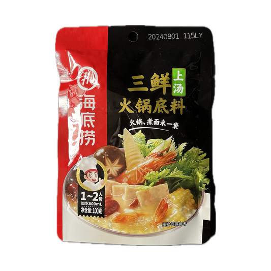 海底捞上汤三鲜火锅底料100g - 一人食