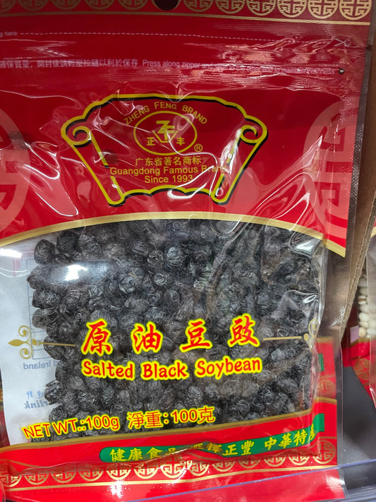 正丰原油豆豉100gZF Salted Black Bean